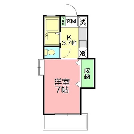 エクセレントの物件間取画像